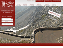 Tablet Screenshot of motorbike-hotel.net